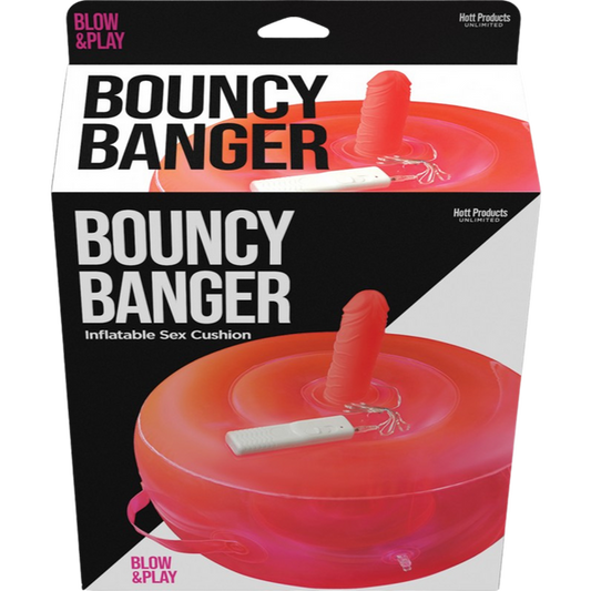 Bouncy Banger Inflatable Vibrating Dildo-HP-3586