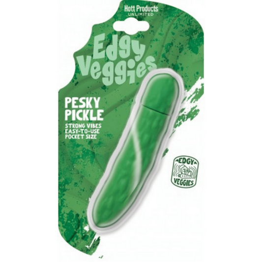 Edgy Veggies - Pickle Shaped Vibrator-HP-3731