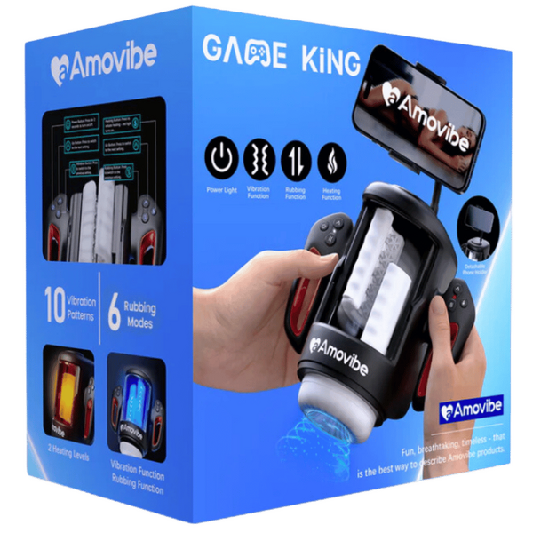 Game King - Rubbing Male Masturbator (Black)-JE-F023