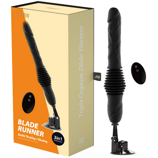 Blade Runner - Double Thrusting & Vibrating (Black)-LV-537513532