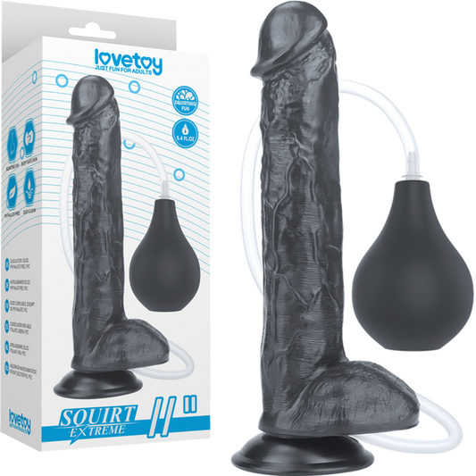 11 Squirt Extreme Dildo (Black)-LV116026