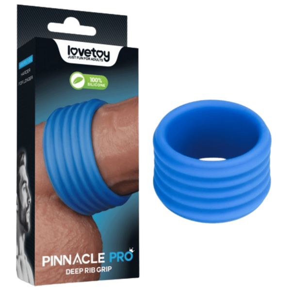 Deep Rib Grip Ring (Blue)-LV443011