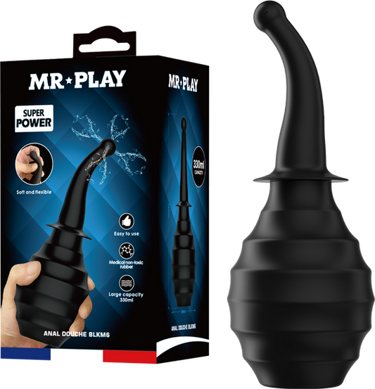 Anal Douche BLKM6 (Black)-QX-005-MR
