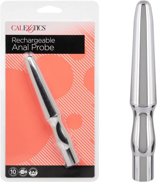 Rechargeable Anal Probe (Silver)-SE-0524-20-2