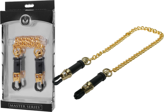 Deluxe Adjustable Nipple Clamps-ST186